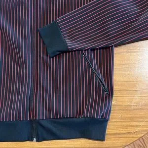 Divided H&M | Jackets & Coats | Mens Black And Red Striped Hm Track ...